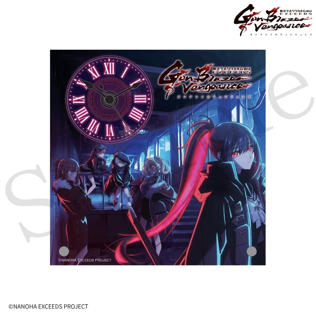 『魔法少女リリカルなのは EXGV』 アクリルクロック【キービジュアル】 - 官方商品图片 | AniSmile