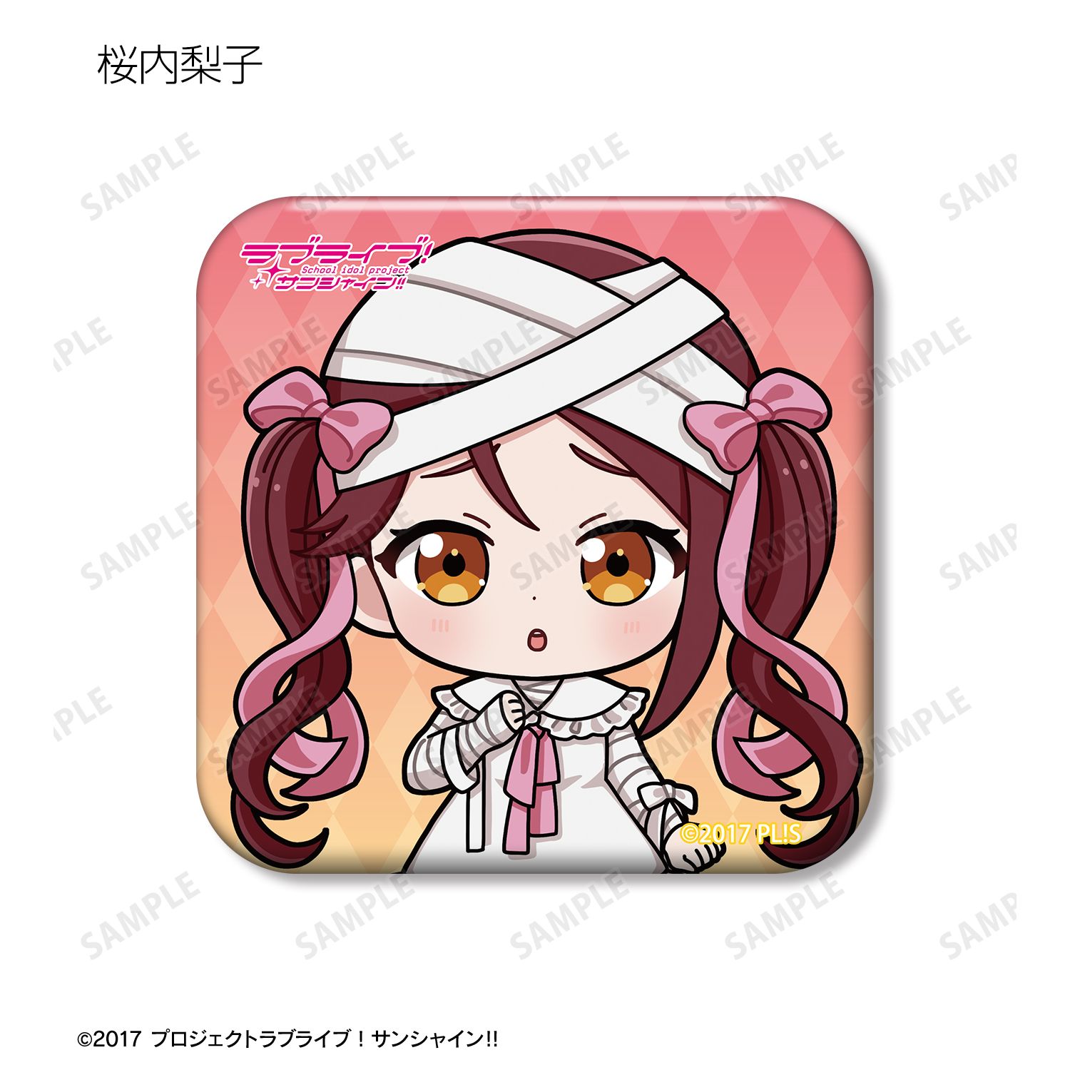 ラブライブ!サンシャイン!! ハロウィンver. トレーディング ちびキャラ スクエア缶バッジ(単位/単品) 图片 5 | AniSmile