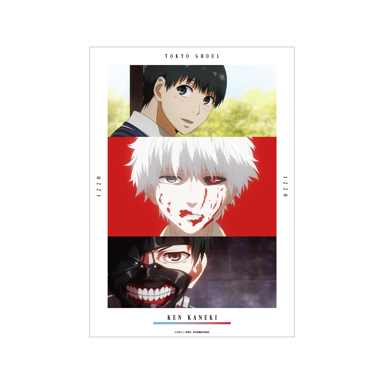 TVアニメ『東京喰種トーキョーグール』 金木 研 場面写A3マット加工ポスター - AniSmile