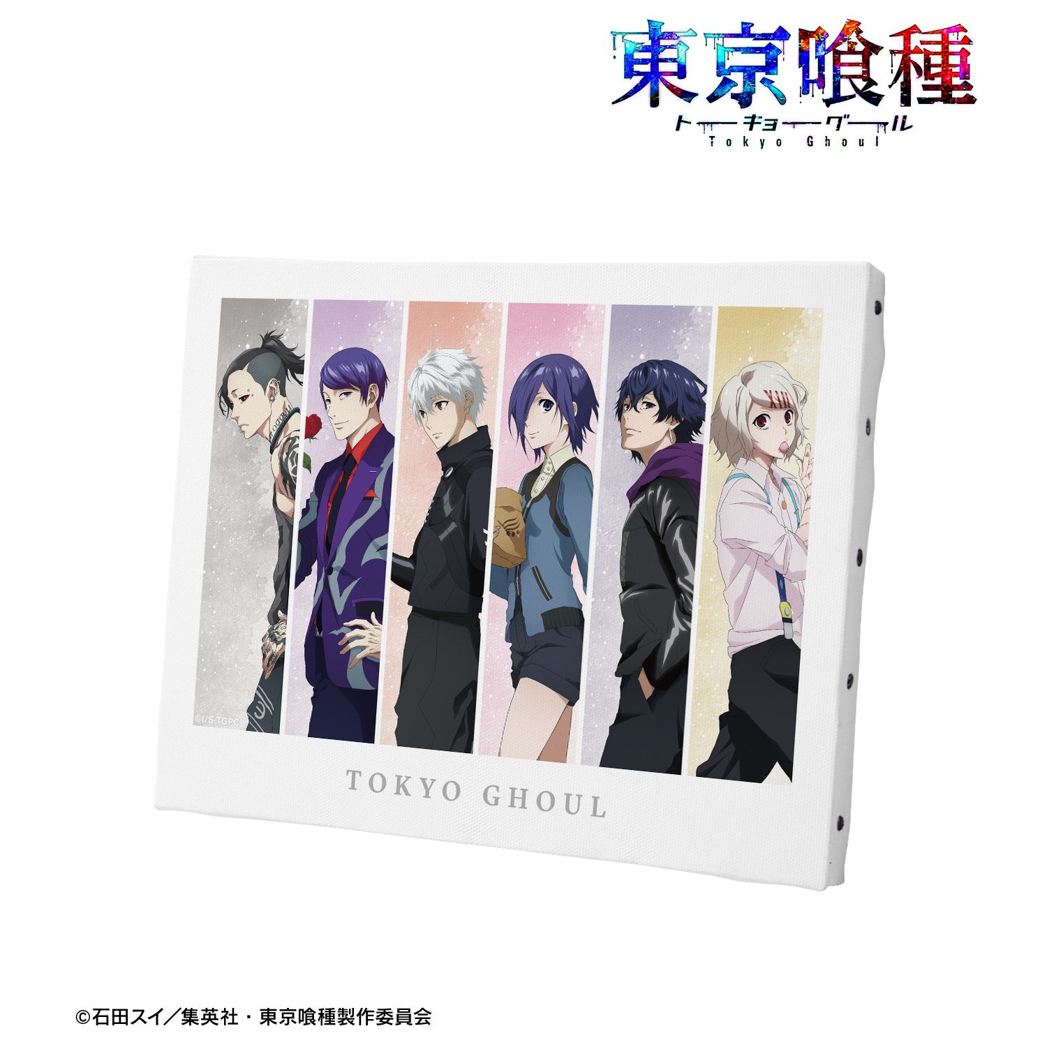 TVアニメ『東京喰種トーキョーグール』 描き下ろし 集合 歩みver. キャンバスボード 图片 2 | AniSmile