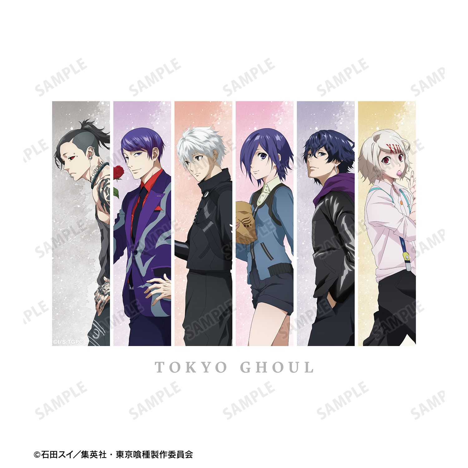 TVアニメ『東京喰種トーキョーグール』 描き下ろし 集合 歩みver. キャンバスボード 图片 3 | AniSmile