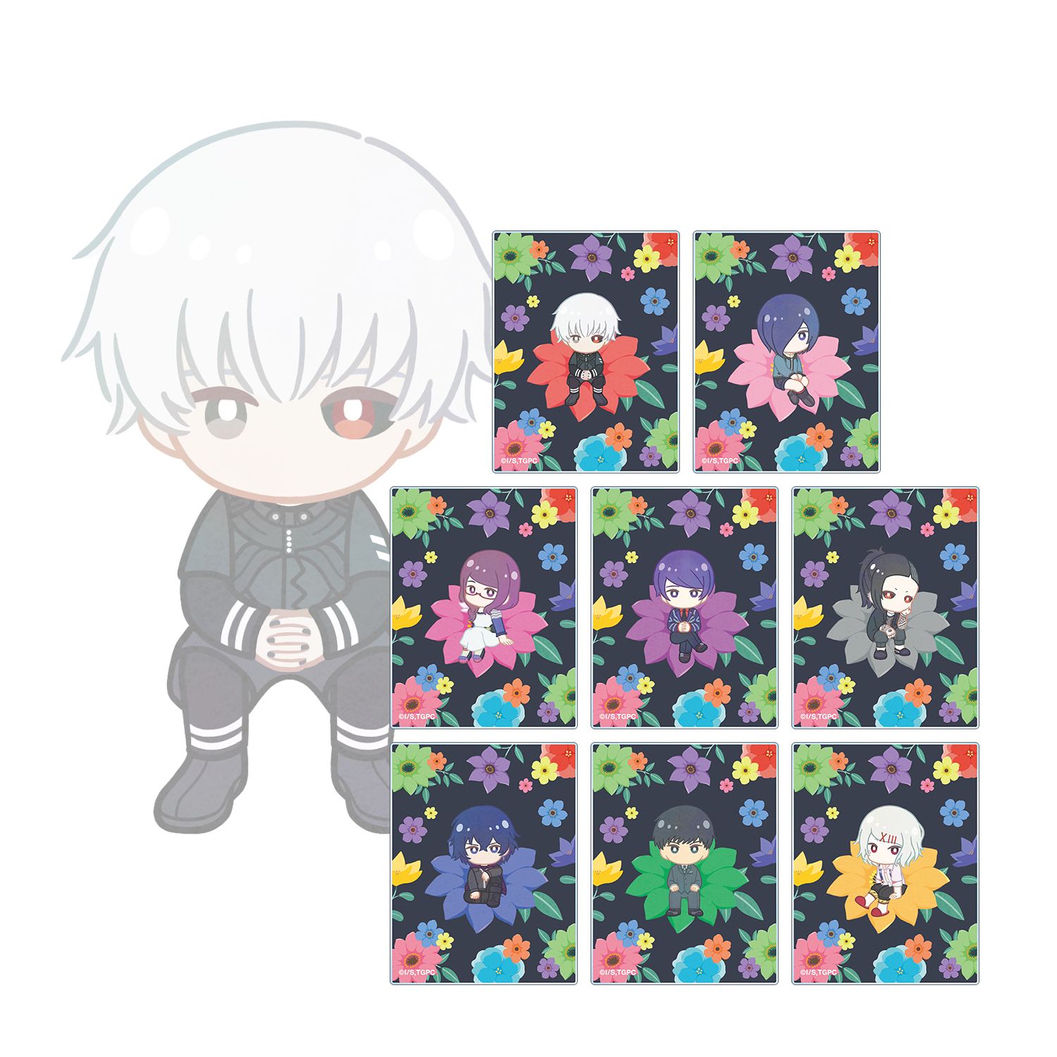 TVアニメ『東京喰種トーキョーグール』 トレーディング Botania アクリルカード(単位/単品) - AniSmile