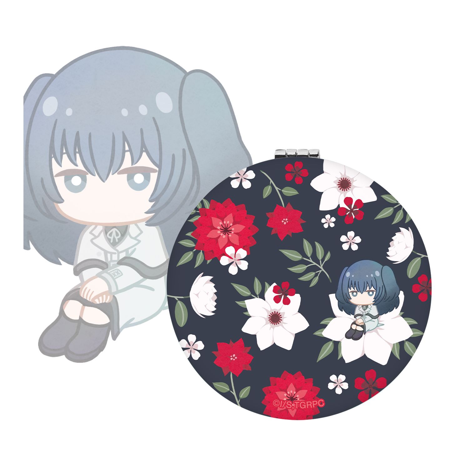TVアニメ『東京喰種トーキョーグール:re』 米林才子 Botania 丸型折りたたみミラー - AniSmile