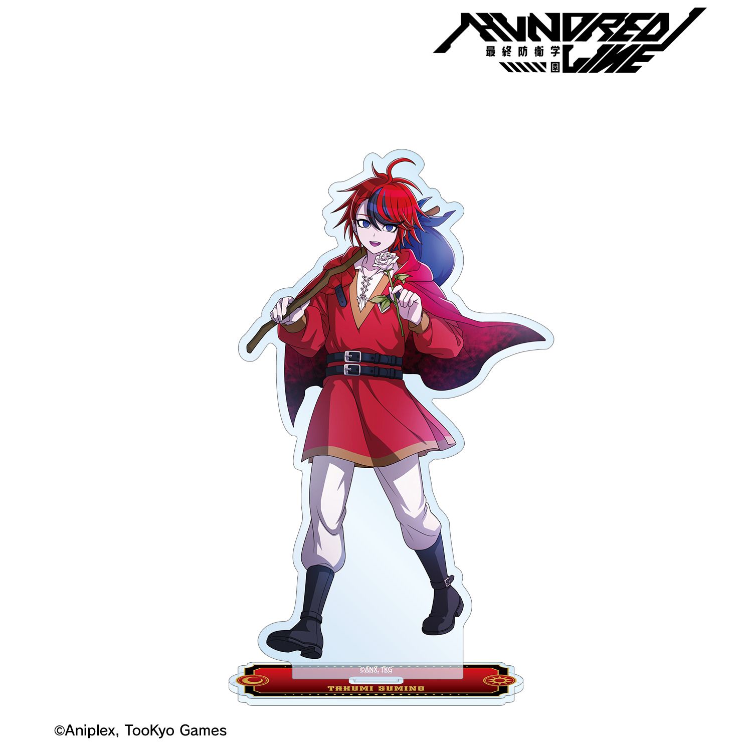 HUNDRED LINE -最終防衛学園- 描き下ろし 澄野拓海 タロットver. BIGアクリルスタンド Image 4 | AniSmile