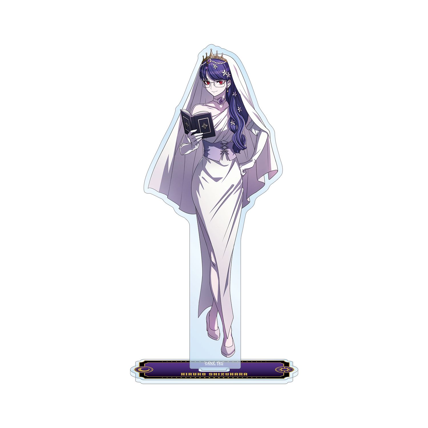 HUNDRED LINE -最終防衛学園- 描き下ろし 雫原比留子 タロットver. BIGアクリルスタンド - official product image | AniSmile