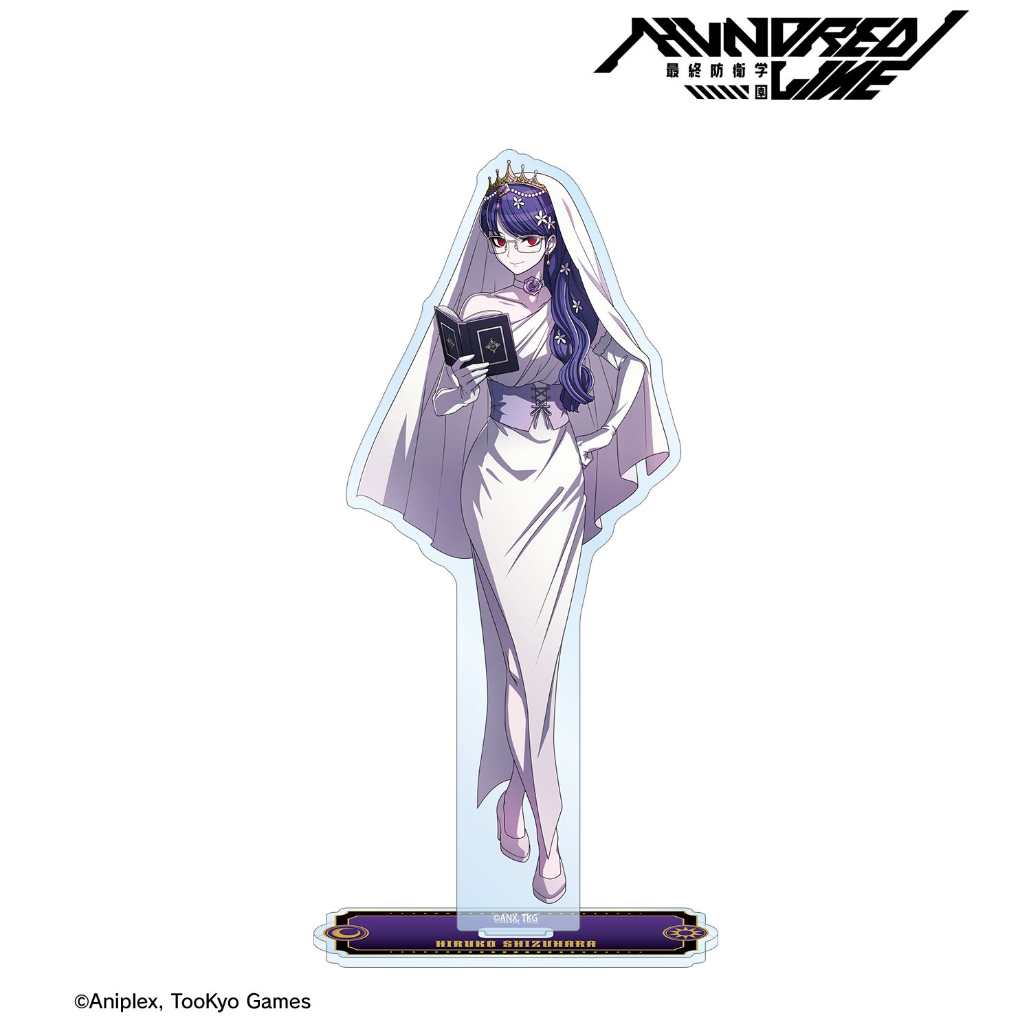 HUNDRED LINE -最終防衛学園- 描き下ろし 雫原比留子 タロットver. BIGアクリルスタンド Image 2 | AniSmile