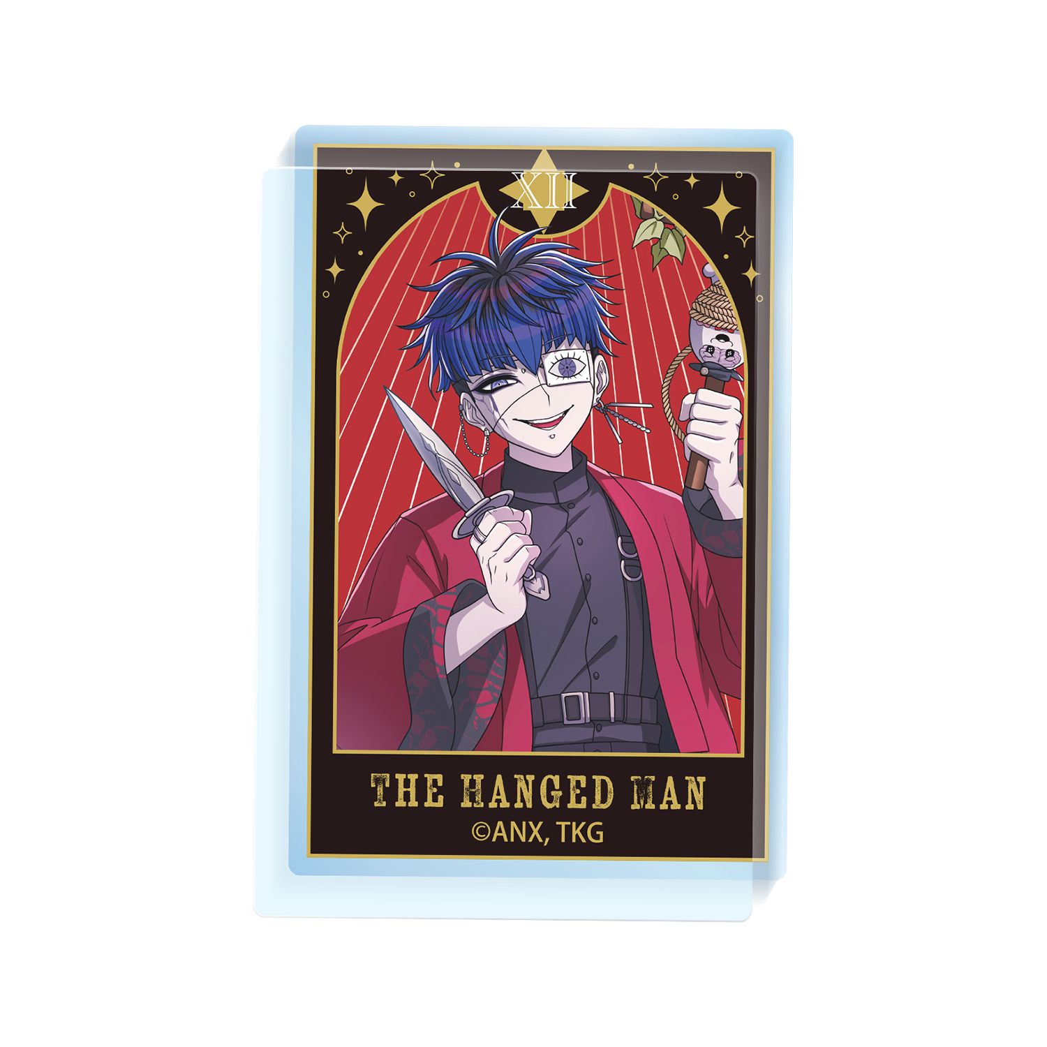 HUNDRED LINE -最終防衛学園- 描き下ろし 面影歪 タロットver. アクリルミニブロック - official product image | AniSmile