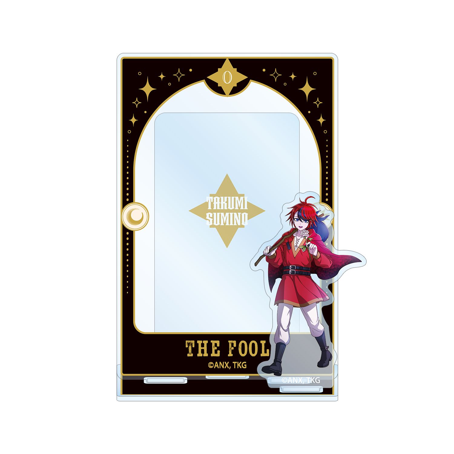 HUNDRED LINE -最終防衛学園- 描き下ろし 澄野拓海 タロットver. ミニフォト用アクリルスタンド - official product image | AniSmile