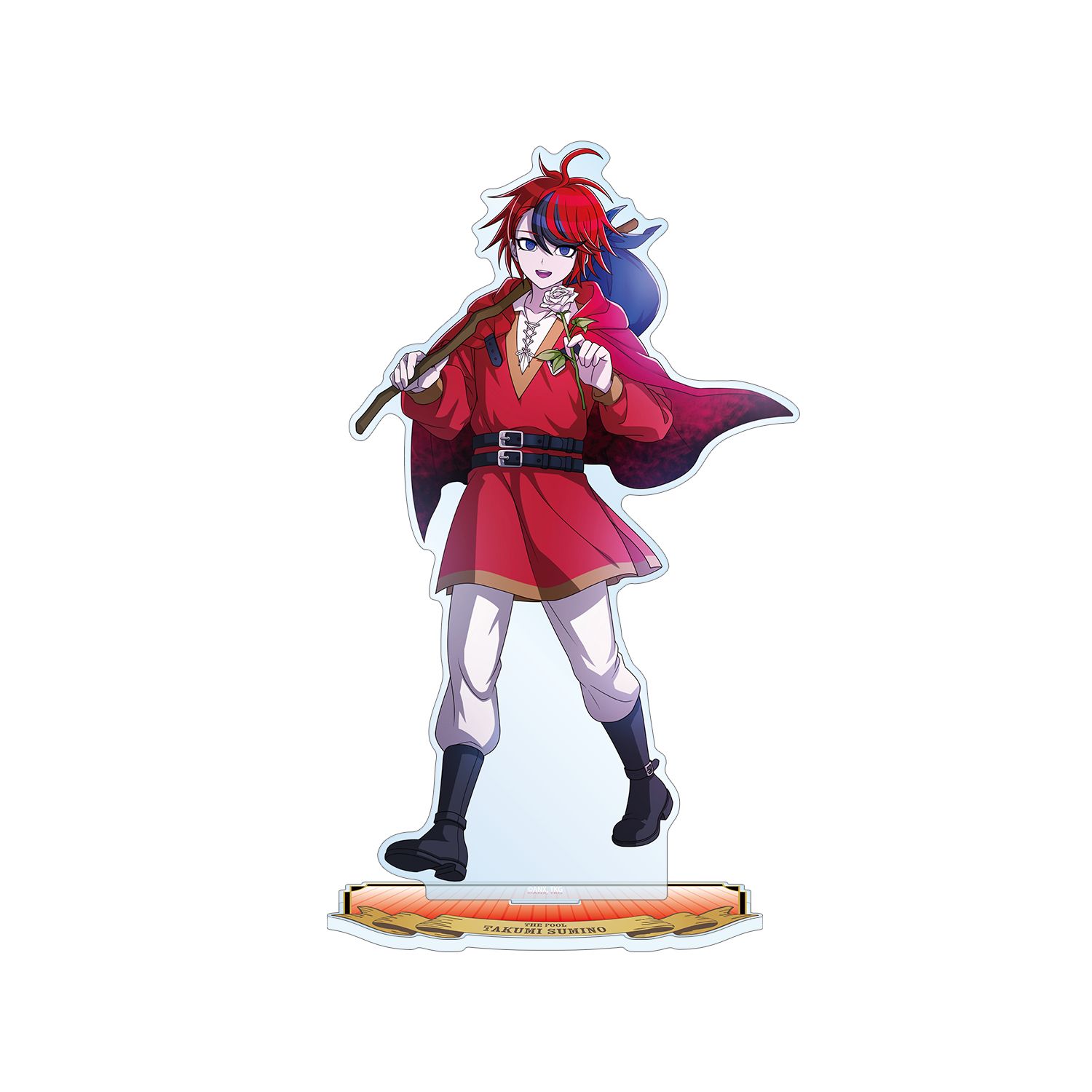 HUNDRED LINE -最終防衛学園- 描き下ろし 澄野拓海 タロットver. 特大アクリルスタンド - official product image | AniSmile