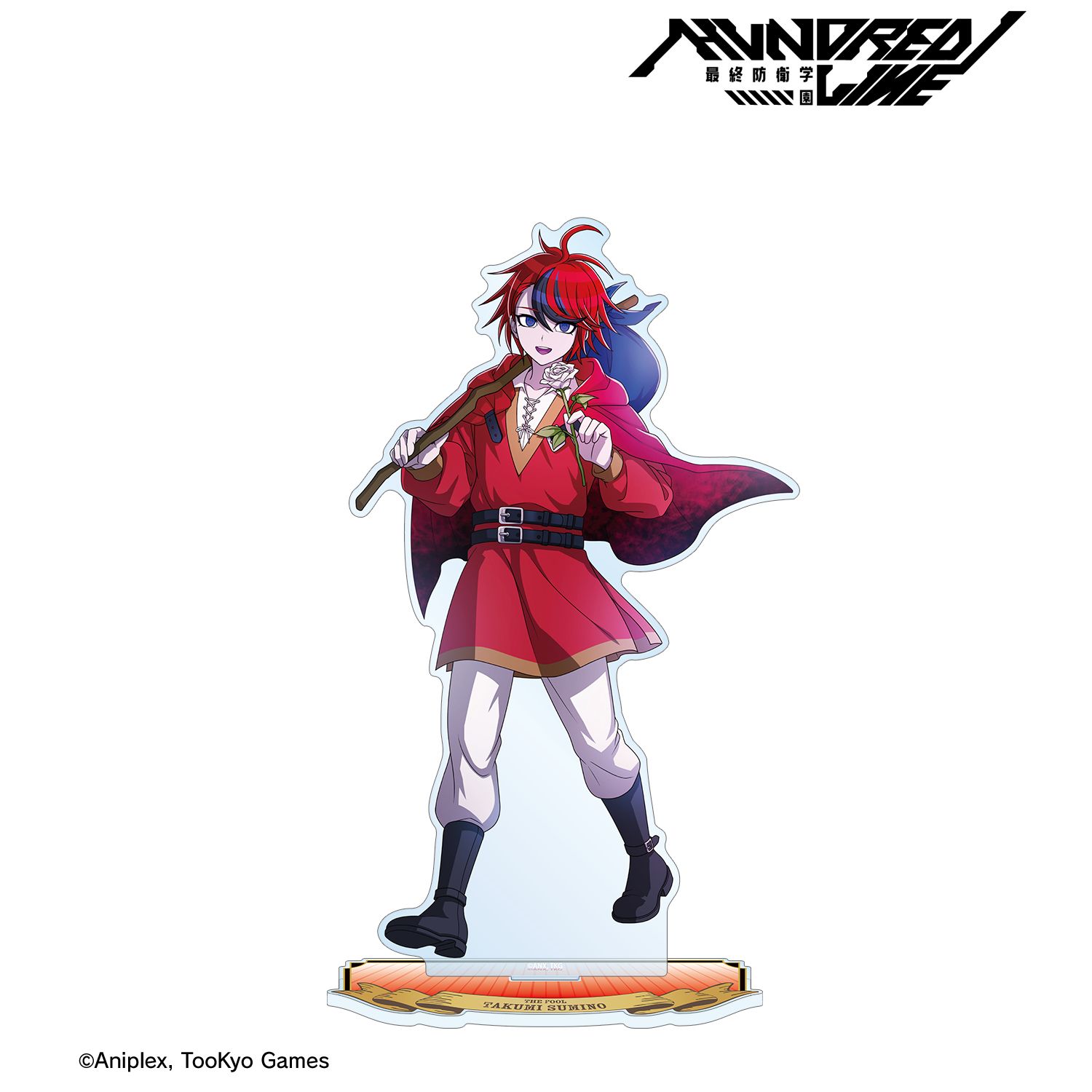 HUNDRED LINE -最終防衛学園- 描き下ろし 澄野拓海 タロットver. 特大アクリルスタンド Image 2 | AniSmile