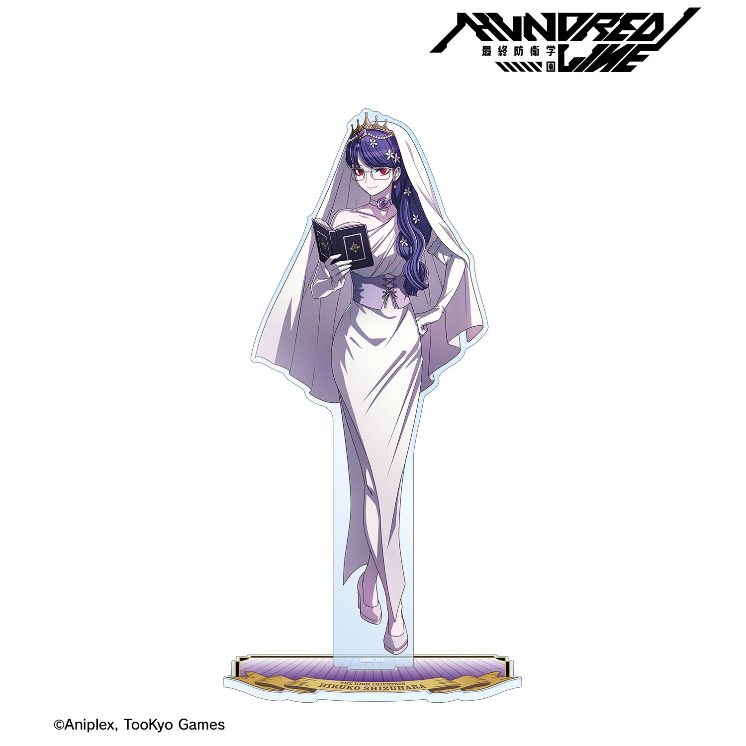 HUNDRED LINE -最終防衛学園- 描き下ろし 雫原比留子 タロットver. 特大アクリルスタンド Image 2 | AniSmile