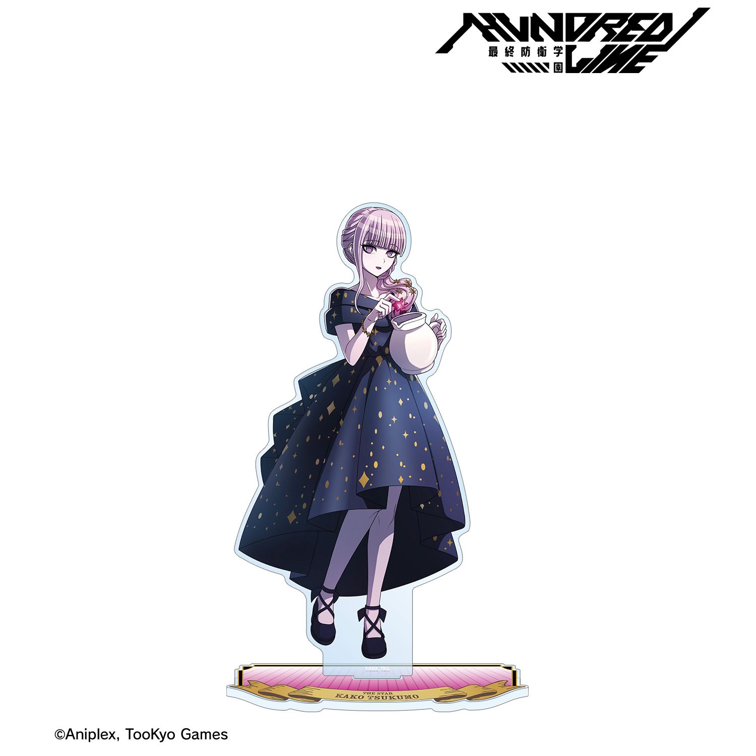 HUNDRED LINE -最終防衛学園- 描き下ろし 九十九過子 タロットver. 特大アクリルスタンド Image 2 | AniSmile