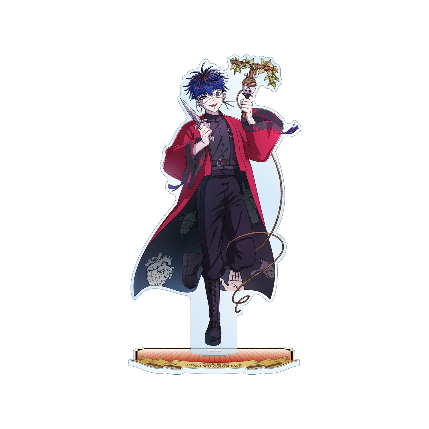 HUNDRED LINE -最終防衛学園- 描き下ろし 面影歪 タロットver. 特大アクリルスタンド - official product image | AniSmile