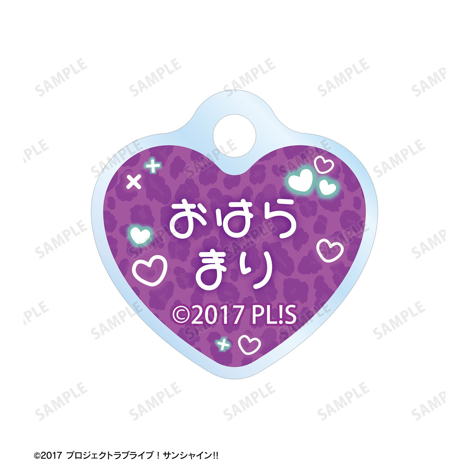 ラブライブ!サンシャイン!! 描き下ろし 小原鞠莉 ギャル制服ver. 2連ワイヤーアクリルキーホルダー 图片 4 | AniSmile