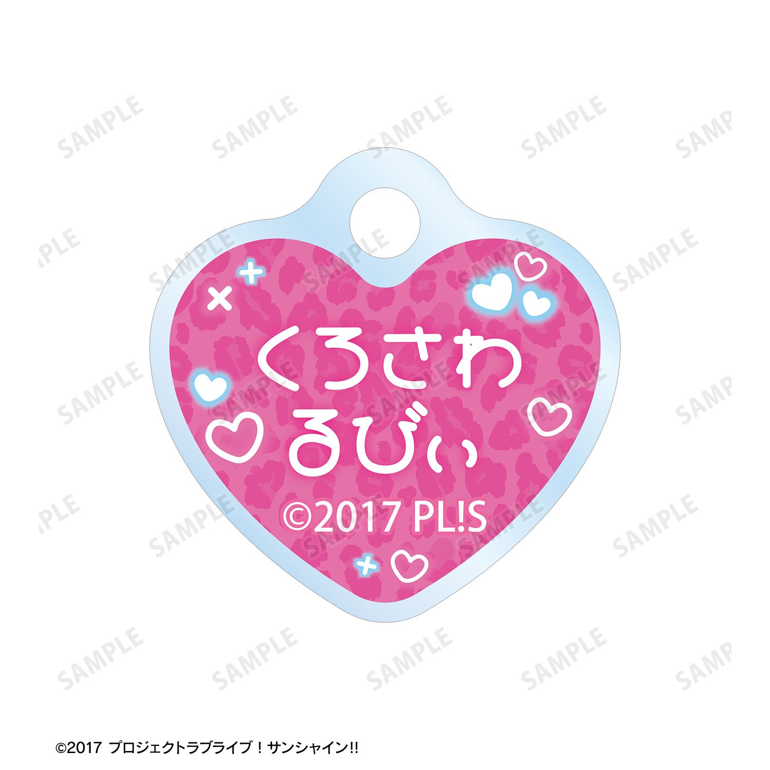 ラブライブ!サンシャイン!! 描き下ろし 黒澤ルビィ ギャル制服ver. 2連ワイヤーアクリルキーホルダー 图片 4 | AniSmile