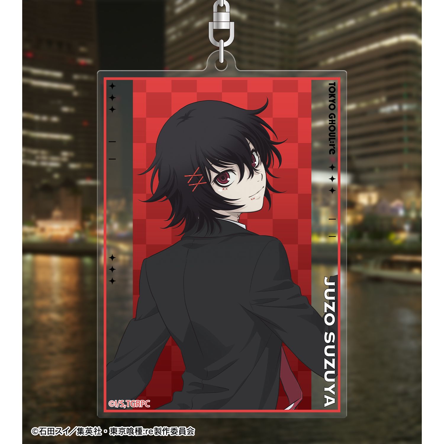 TVアニメ『東京喰種トーキョーグール:re』 描き下ろし 鈴屋什造 戦う背中ver. BIGアクリルキーホルダー 图片 3 | AniSmile