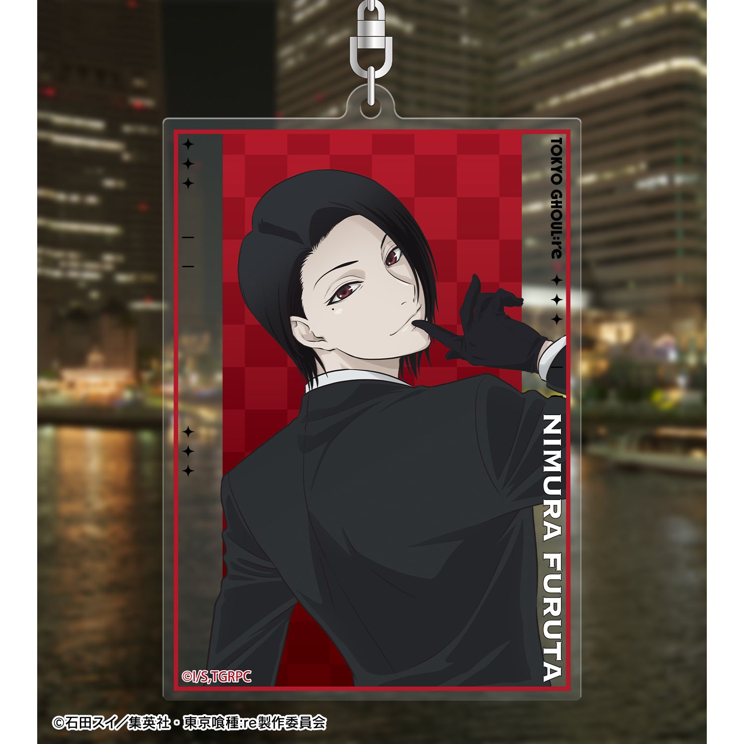 TVアニメ『東京喰種トーキョーグール:re』 描き下ろし 旧多二福 戦う背中ver. BIGアクリルキーホルダー 图片 3 | AniSmile