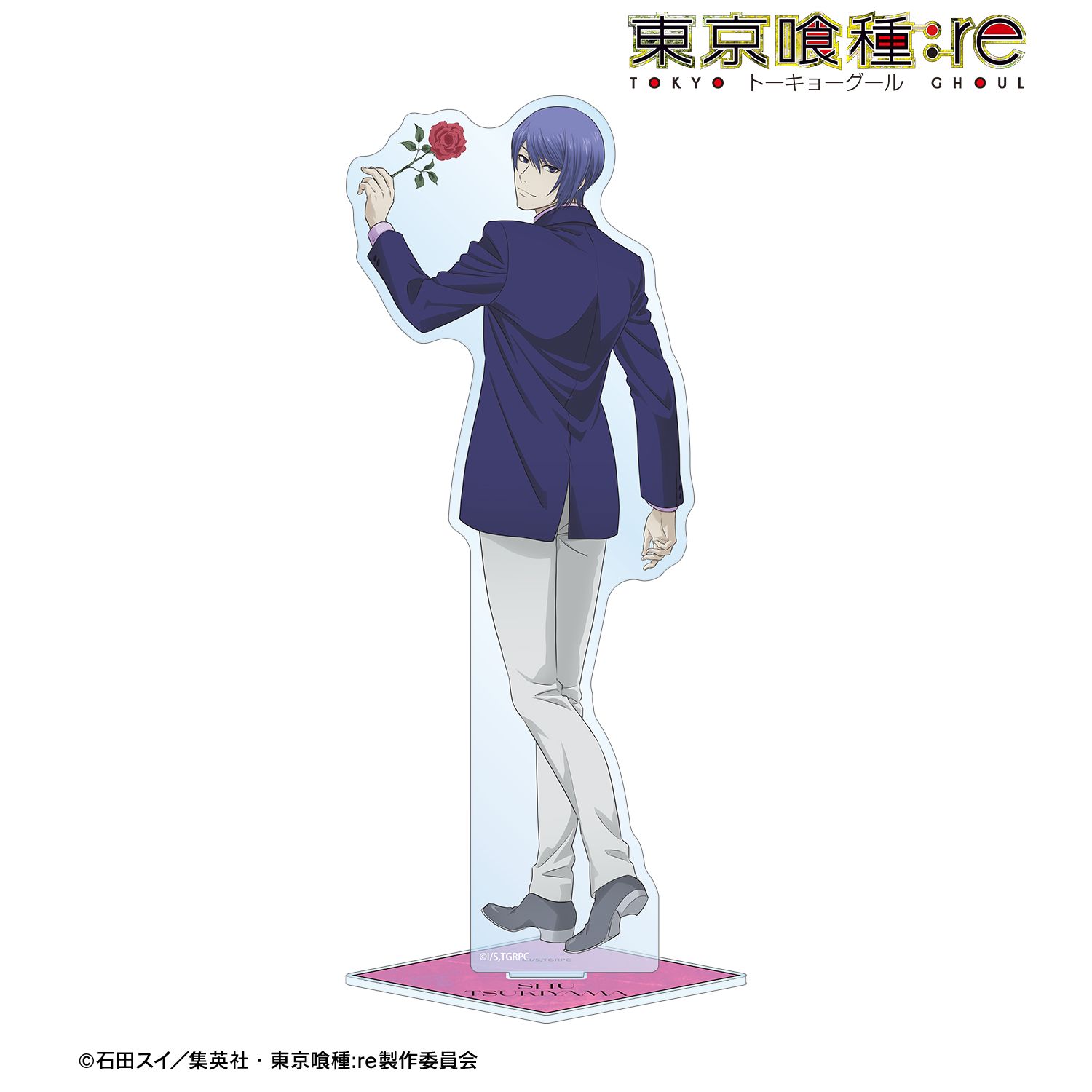 TVアニメ『東京喰種トーキョーグール:re』 描き下ろし 月山 習 戦う背中ver. BIGアクリルスタンド 图片 2 | AniSmile