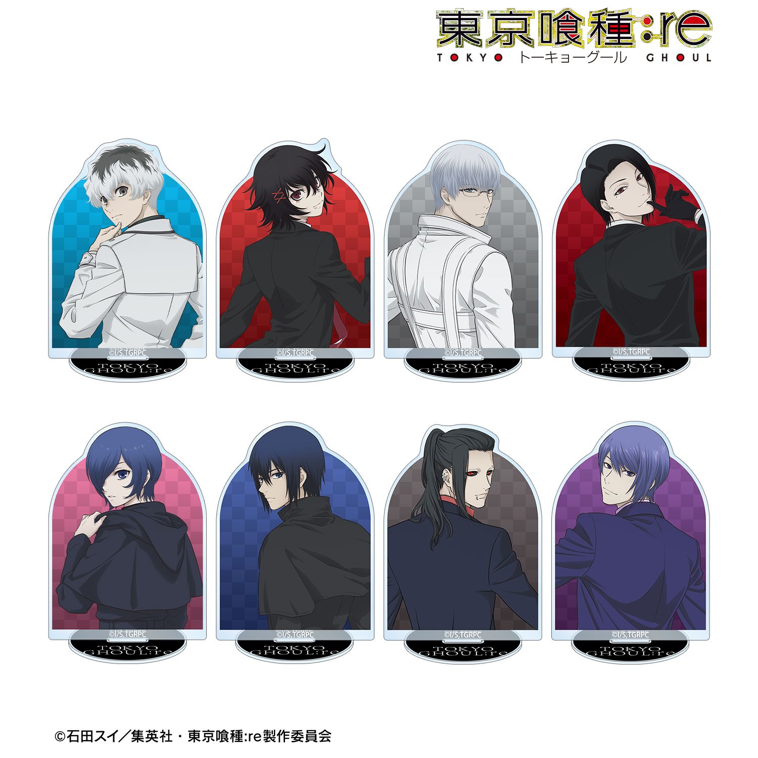 TVアニメ『東京喰種トーキョーグール:re』 描き下ろし 戦う背中ver. トレーディングアクリルスタンド(単位/単品) 图片 2 | AniSmile