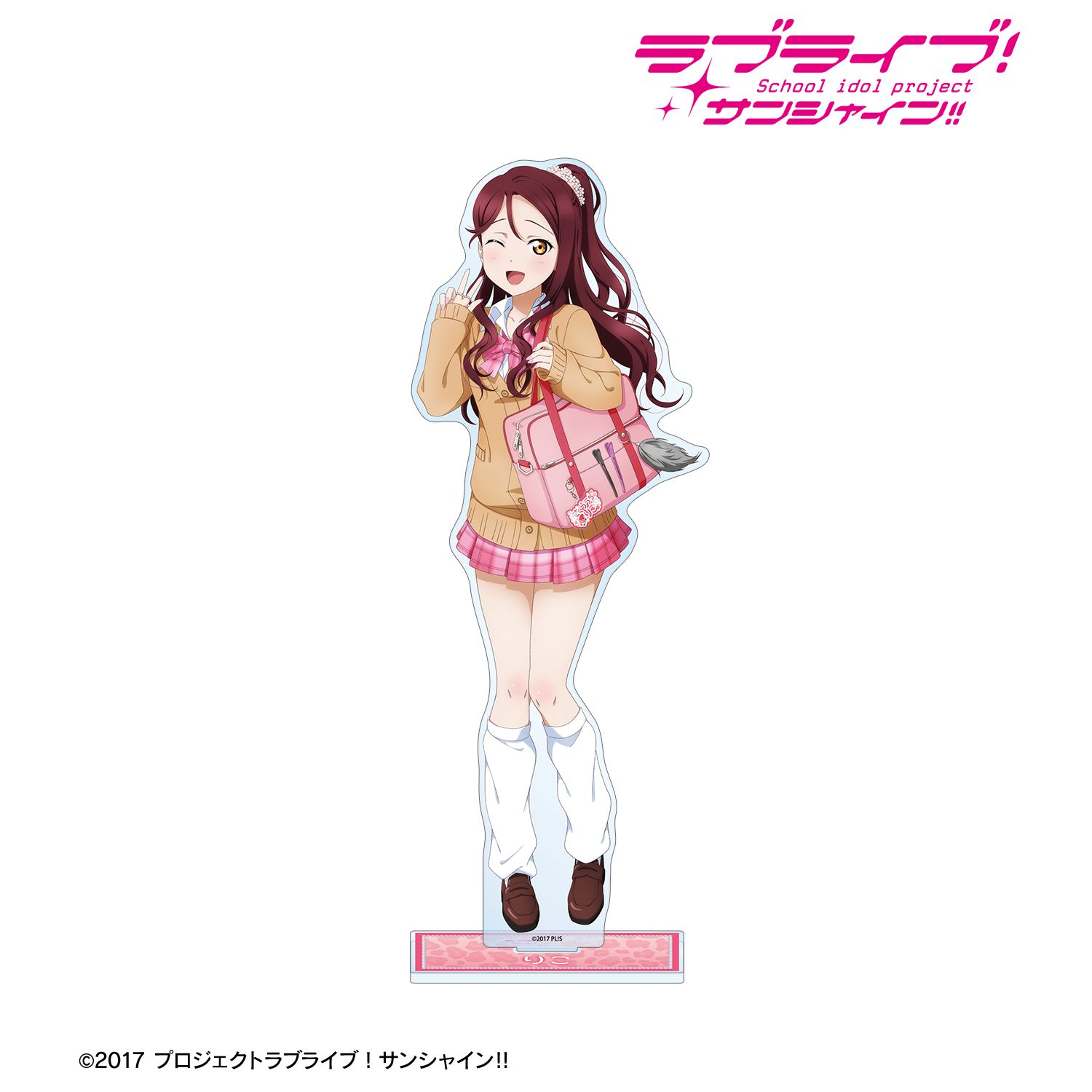 ラブライブ!サンシャイン!! 描き下ろし 桜内梨子 ギャル制服ver. 特大アクリルスタンド 图片 2 | AniSmile