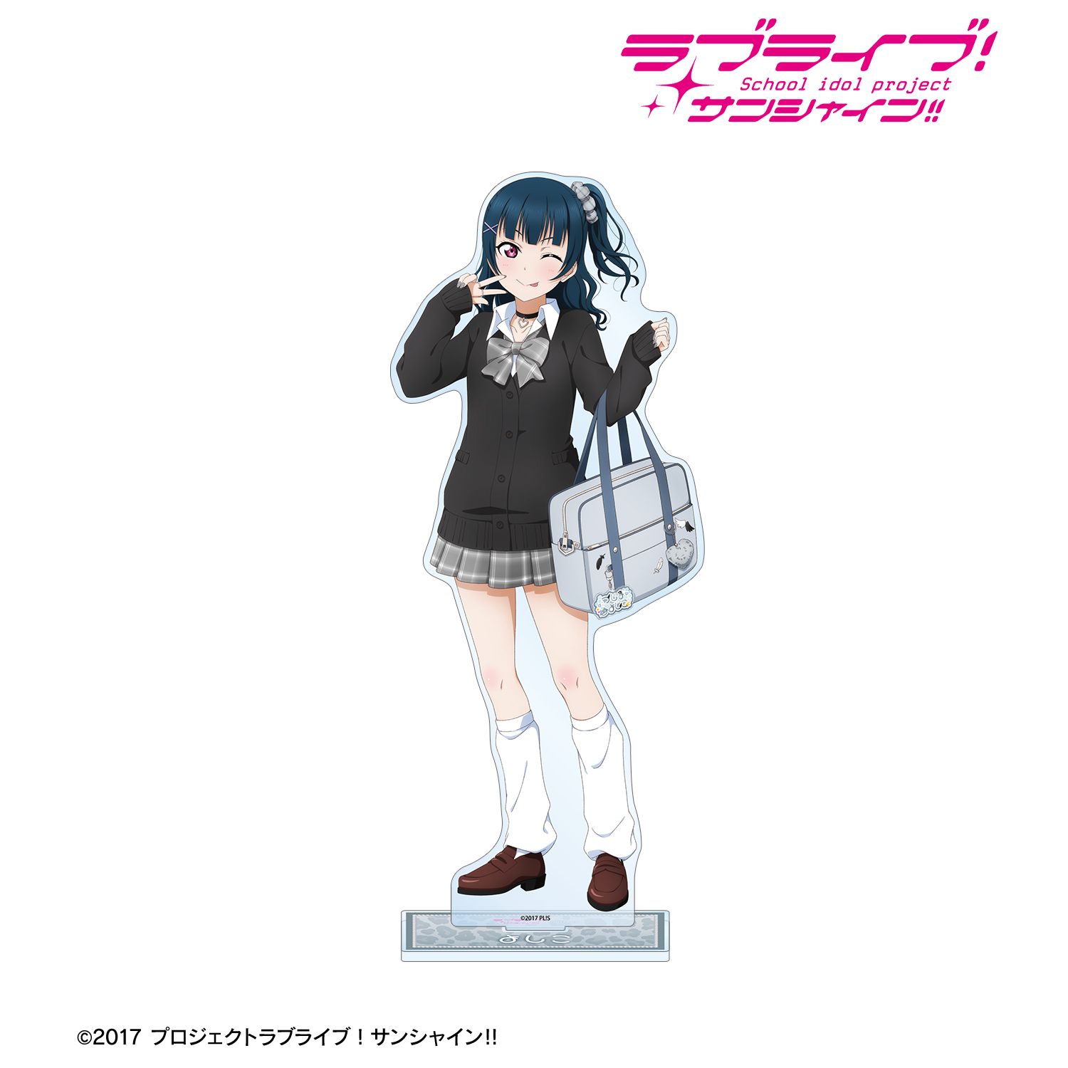ラブライブ!サンシャイン!! 描き下ろし 津島善子 ギャル制服ver. 特大アクリルスタンド 图片 2 | AniSmile