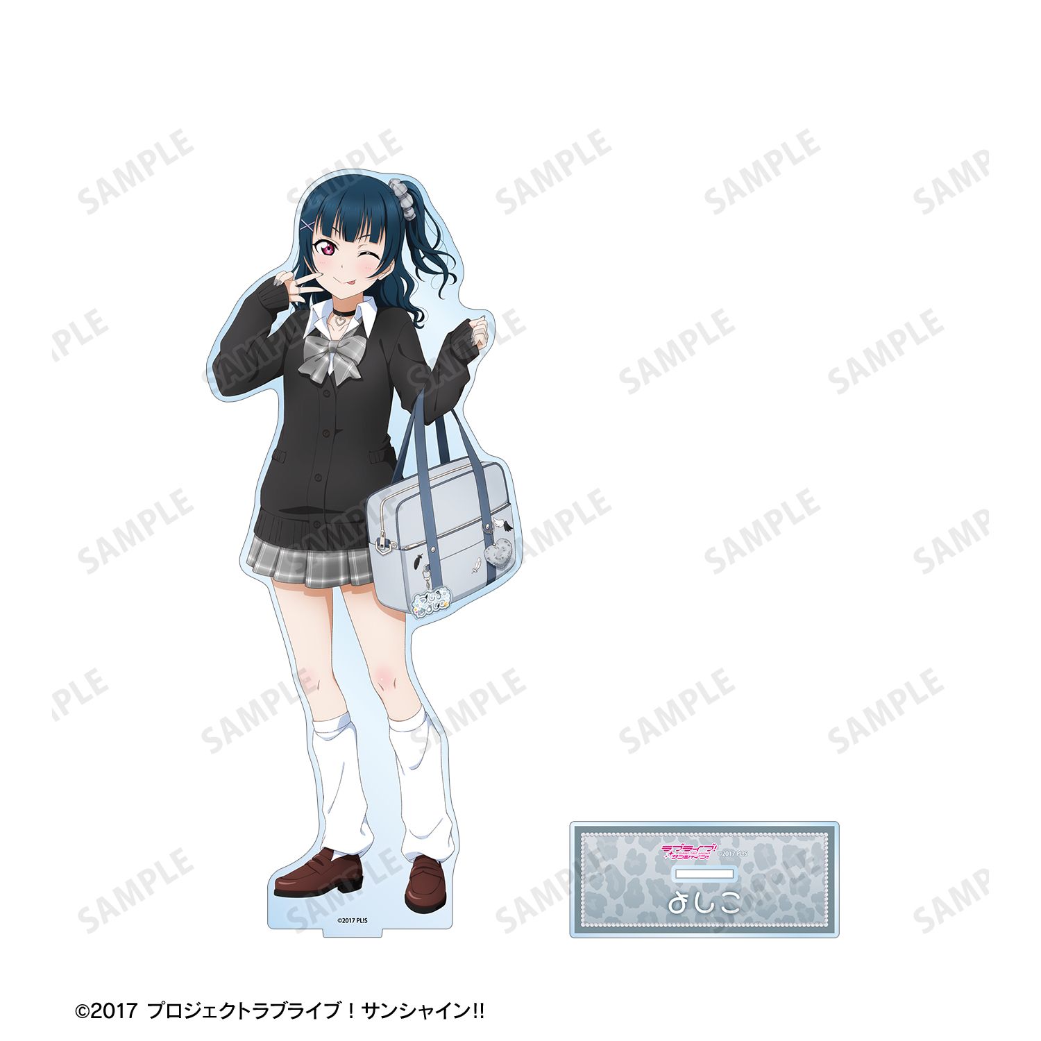 ラブライブ!サンシャイン!! 描き下ろし 津島善子 ギャル制服ver. 特大アクリルスタンド 图片 3 | AniSmile