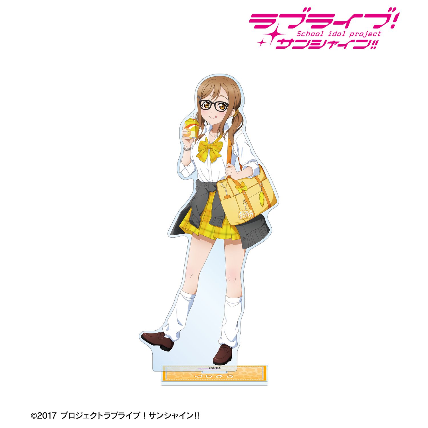 ラブライブ!サンシャイン!! 描き下ろし 国木田花丸 ギャル制服ver. 特大アクリルスタンド 图片 2 | AniSmile