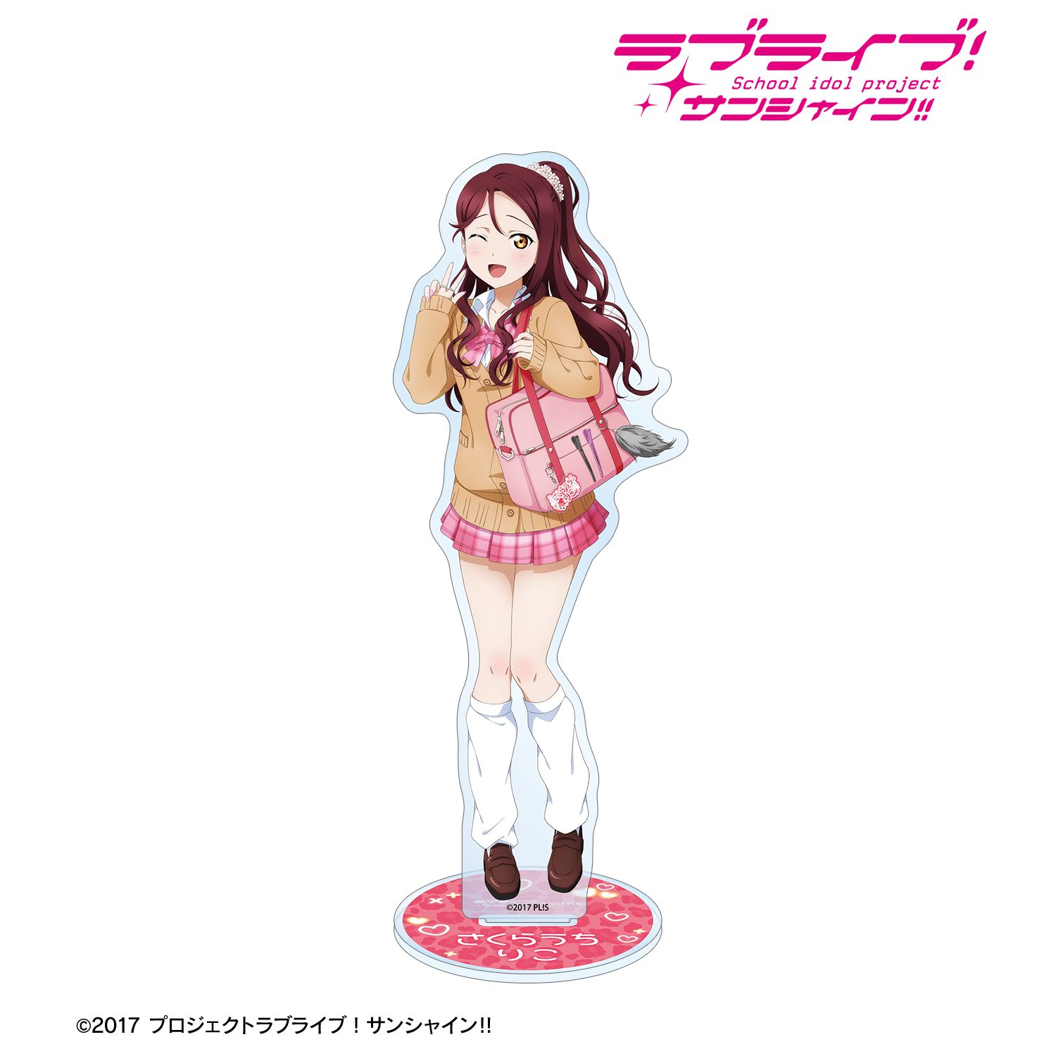 ラブライブ!サンシャイン!! 描き下ろし 桜内梨子 ギャル制服ver. BIGアクリルスタンド 图片 2 | AniSmile