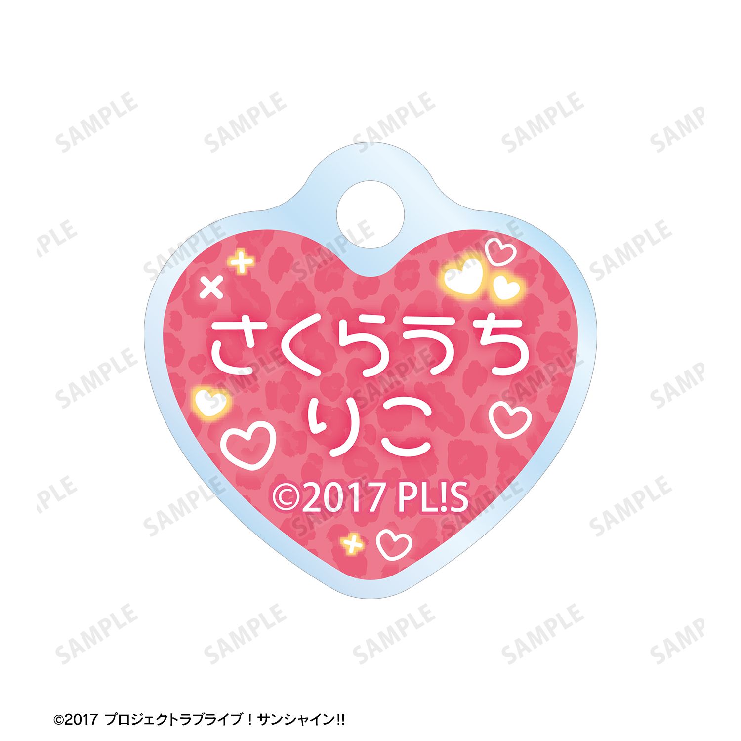 ラブライブ!サンシャイン!! 描き下ろし 桜内梨子 ギャル制服ver. 2連ワイヤーアクリルキーホルダー 图片 4 | AniSmile