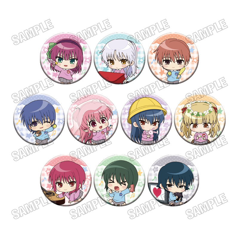 Angel Beats! 描き起こし缶バッジコレクション【幼稚園ver.】 - AniSmile