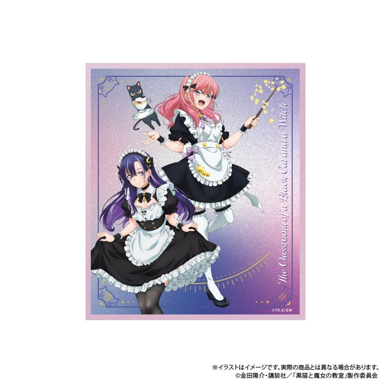 黒猫と魔女の教室 アクリル色紙 - AniSmile