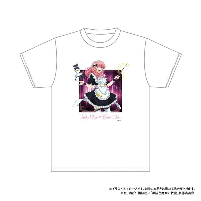 黒猫と魔女の教室 Tシャツ スピカ・ヴァルゴ - AniSmile