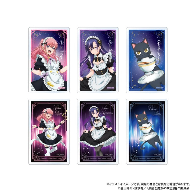 黒猫と魔女の教室 トレーディングアクリルカード - AniSmile
