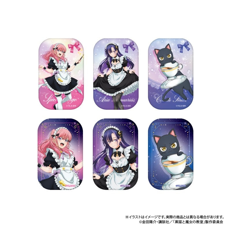黒猫と魔女の教室 トレーディング長方形型缶バッジ - AniSmile