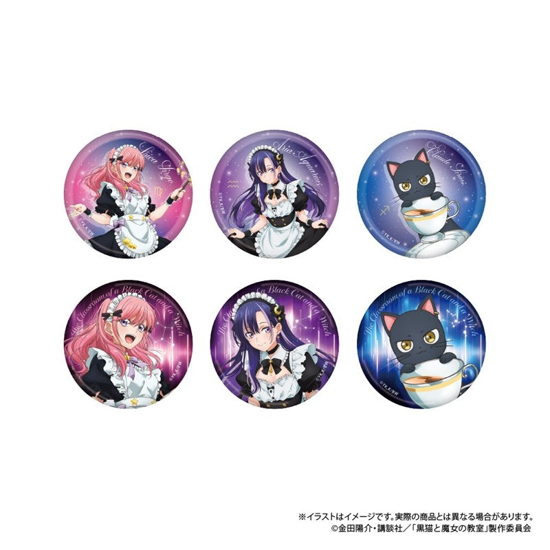 黒猫と魔女の教室 トレーディング丸型缶バッジ - AniSmile