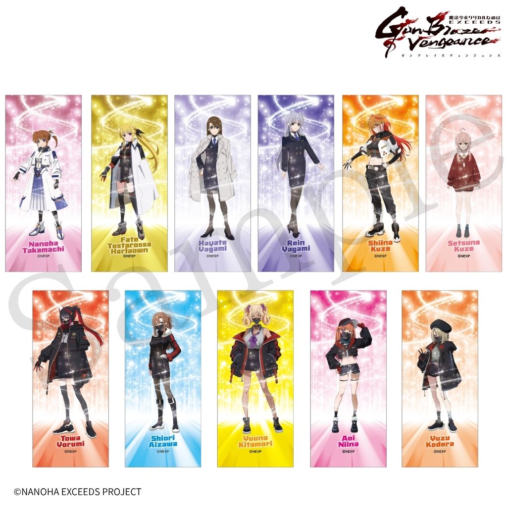 『魔法少女リリカルなのは EXGV』 トレーディングロング缶バッジ - AniSmile