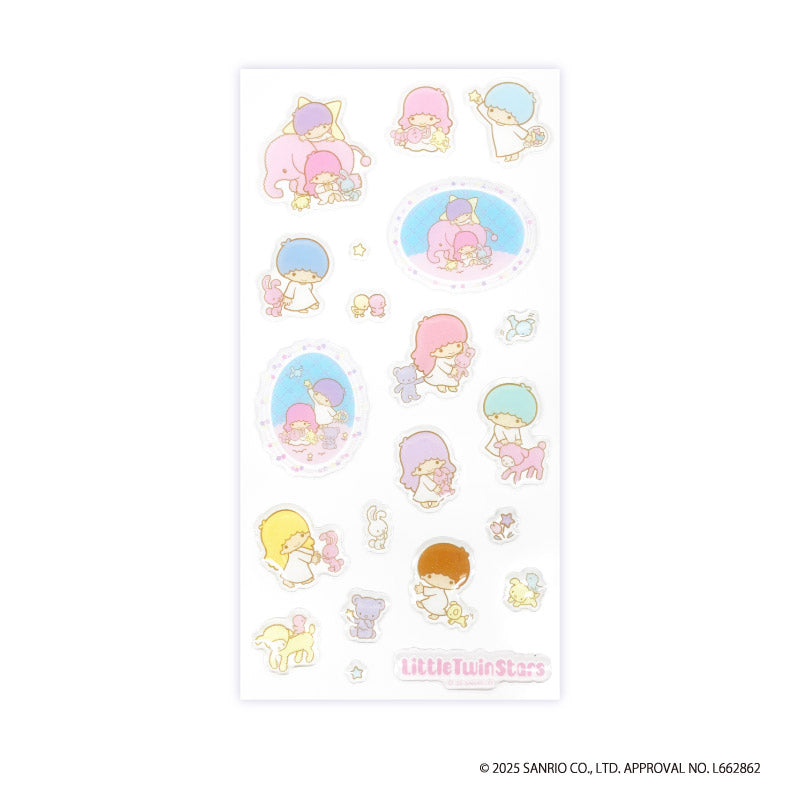 リトルツインスターズ キラぷくシール おともだち - 公式商品画像 | AniSmile