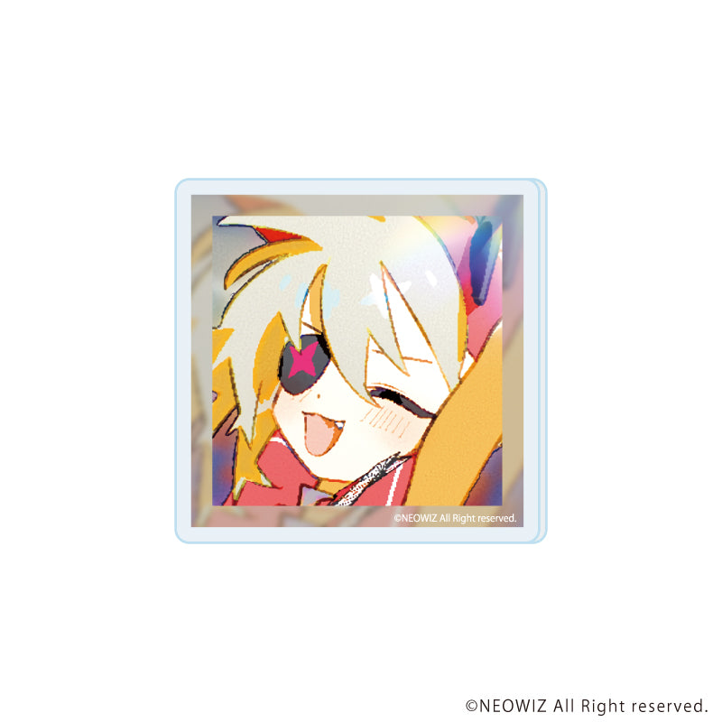 アクリルプレートバッジ「DJMAX RESPECT V」12/DJ ICON SEASON16 B(公式イラスト) - AniSmile