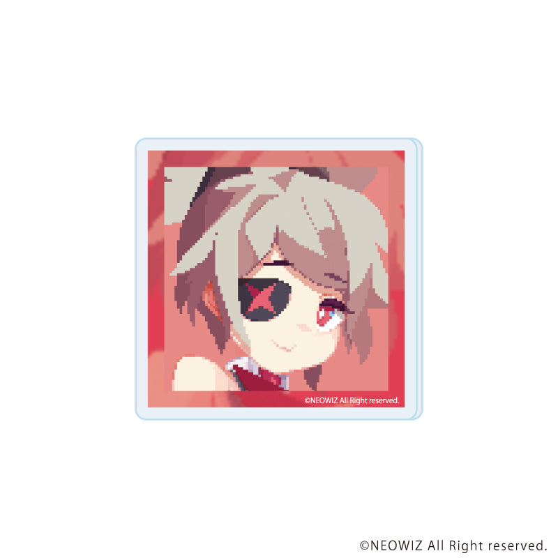 アクリルプレートバッジ「DJMAX RESPECT V」05/DJ ICON SEASON10 E(公式イラスト) - AniSmile
