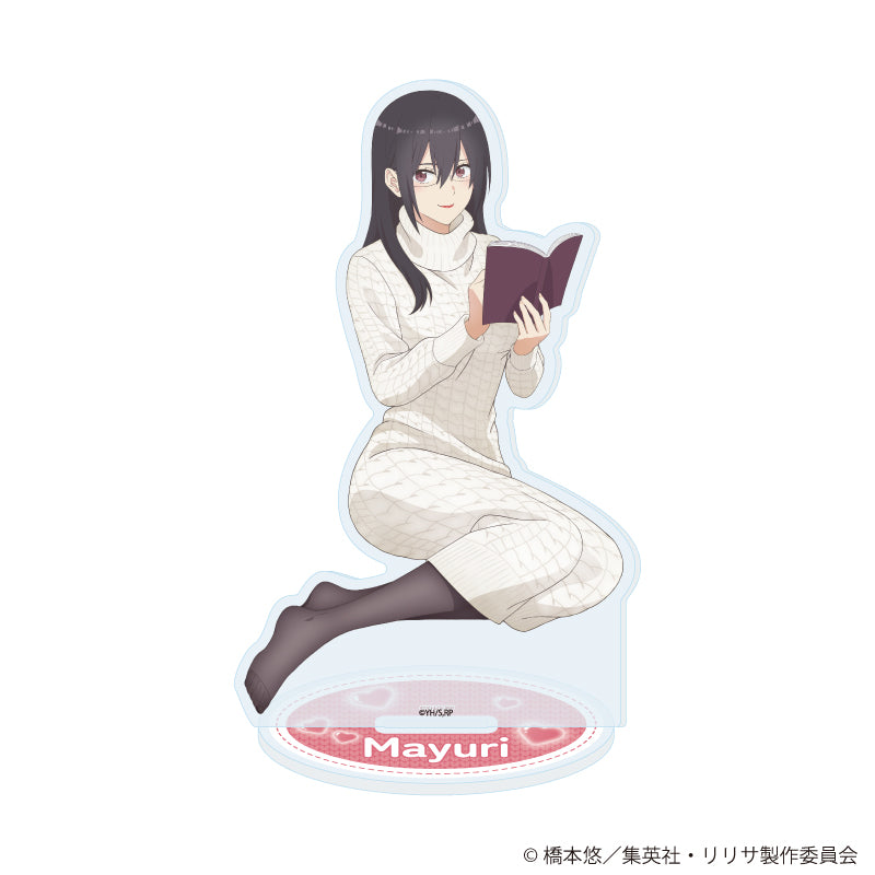 アクリルスタンド「2.5次元の誘惑」19/羽生まゆり お部屋ニットver.(描き下ろしイラスト) - AniSmile