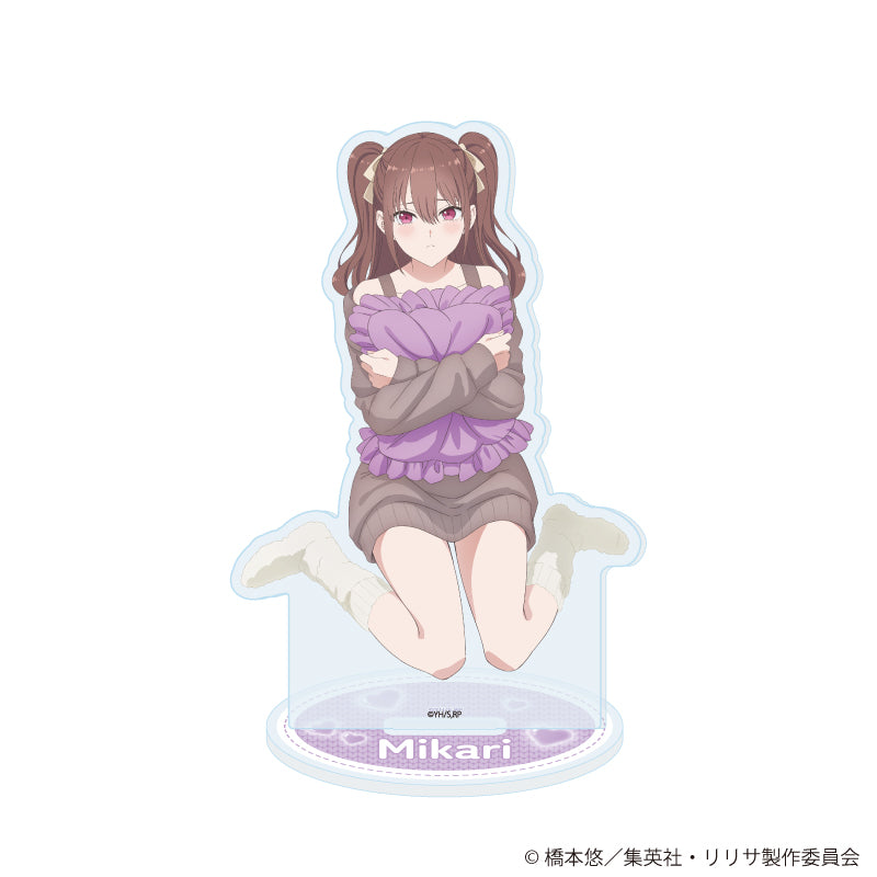 アクリルスタンド「2.5次元の誘惑」18/橘 美花莉 お部屋ニットver.(描き下ろしイラスト) - AniSmile
