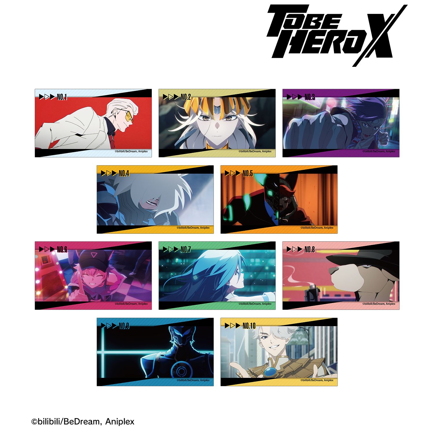 アニメ「TO BE HERO X」 トレーディング場面写イラストカード(単位/単品) 画像 3 | AniSmile