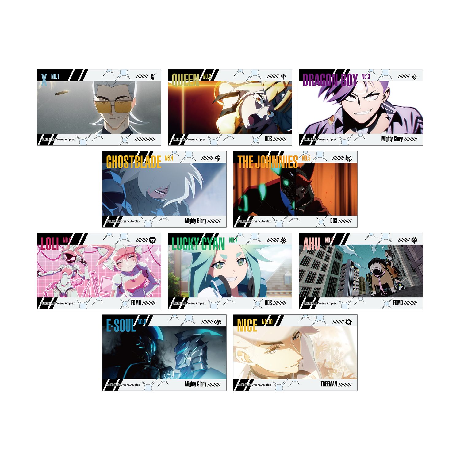 アニメ「TO BE HERO X」 トレーディング場面写コンパクトクリアカード(単位/単品) - 公式商品画像 | AniSmile
