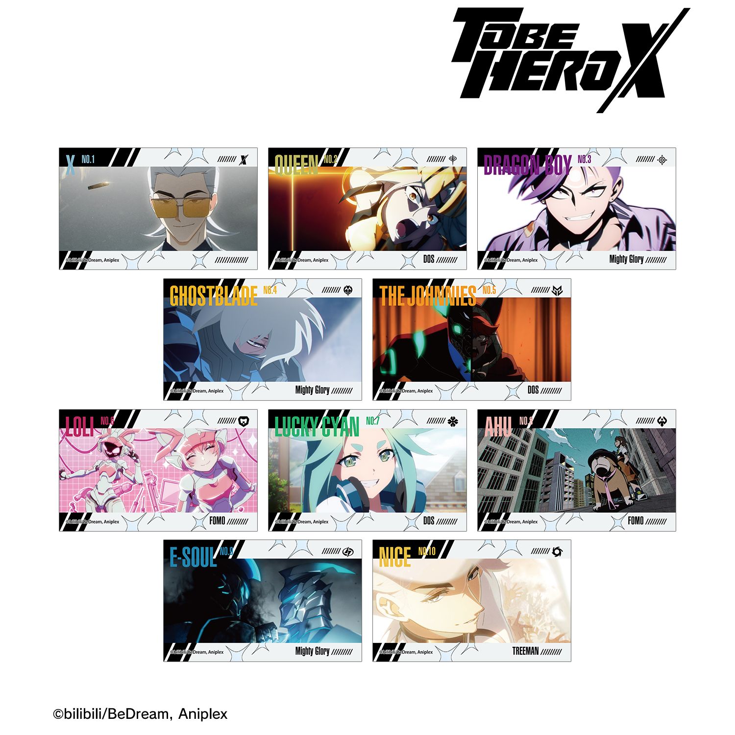 アニメ「TO BE HERO X」 トレーディング場面写コンパクトクリアカード(単位/単品) 画像 2 | AniSmile