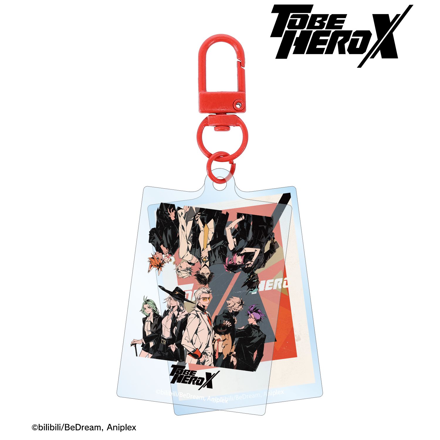 アニメ「TO BE HERO X」 最終話記念ビジュアル 2連スライドアクリルキーホルダー 画像 2 | AniSmile
