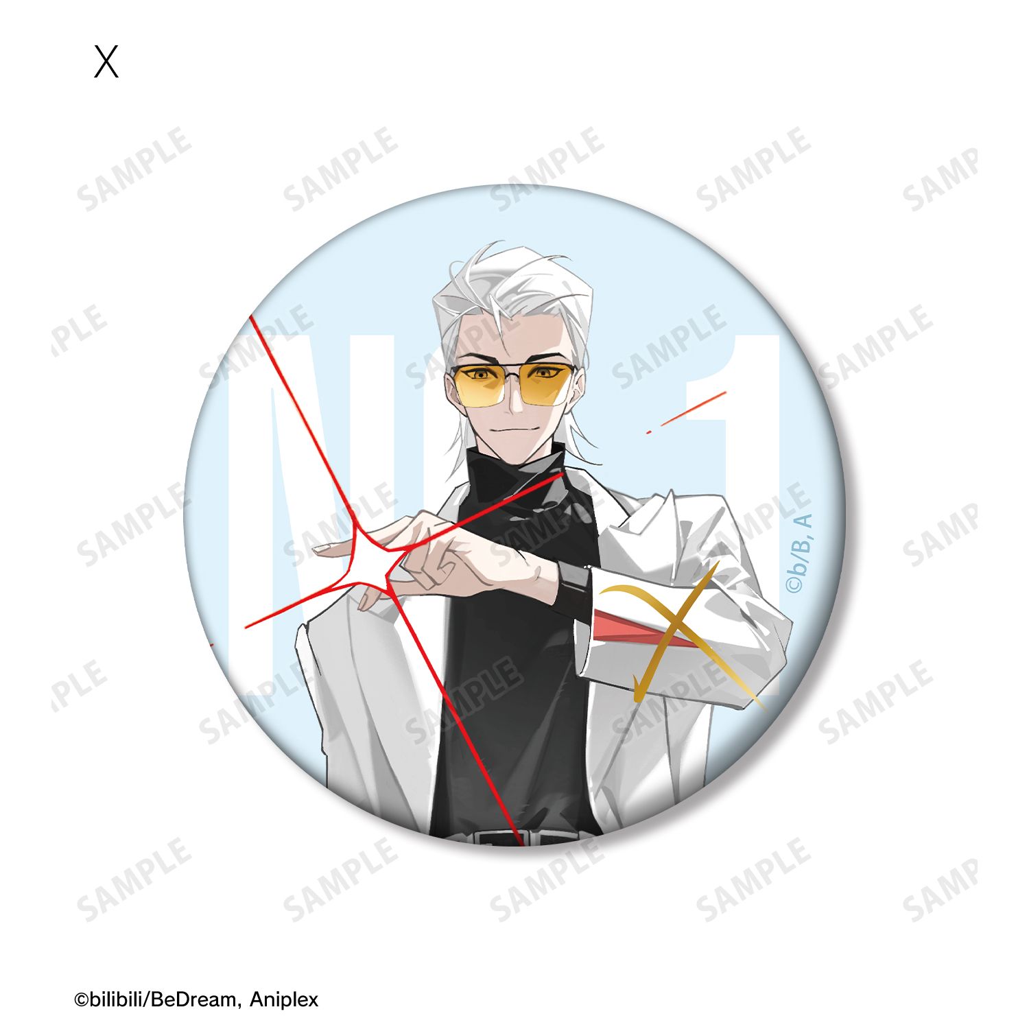 アニメ「TO BE HERO X」 トレーディングマット缶バッジ(単位/単品) 画像 2 | AniSmile