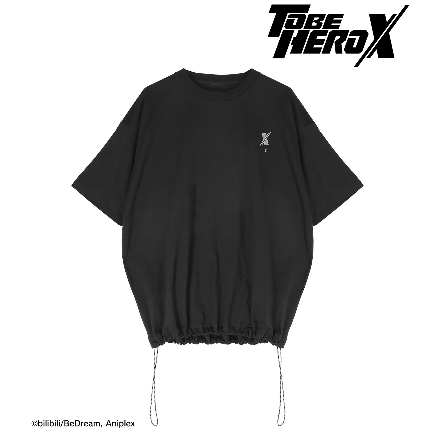 アニメ「TO BE HERO X」 X ドローコードTシャツユニセックス(サイズ/L) 画像 3 | AniSmile