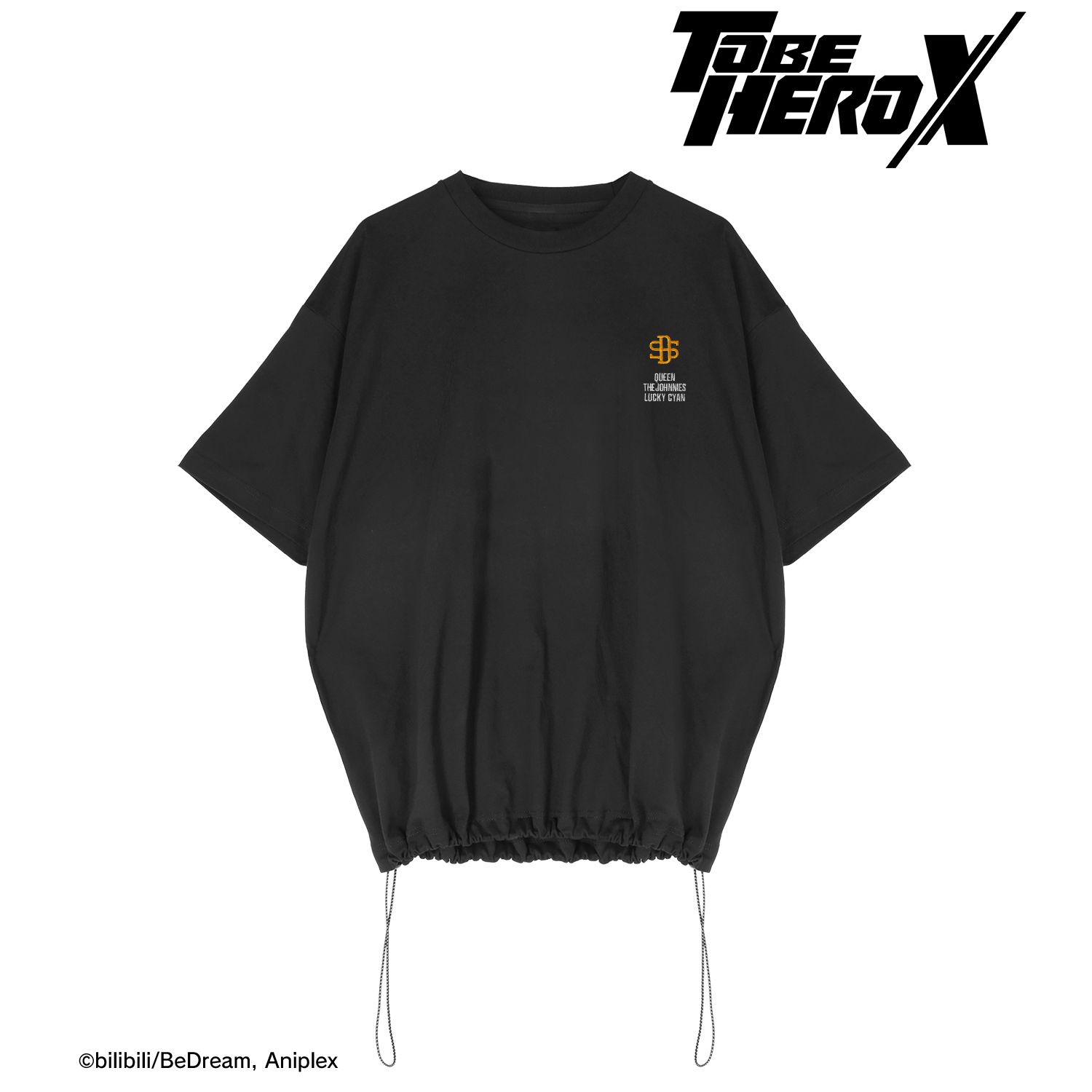 アニメ「TO BE HERO X」 DOS ドローコードTシャツユニセックス(サイズ/L) 画像 2 | AniSmile