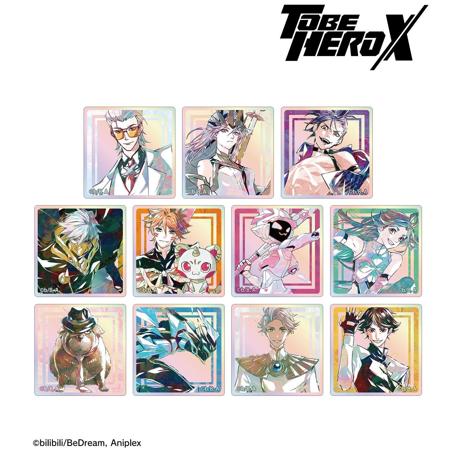 アニメ「TO BE HERO X」 トレーディング Ani-Art オーロラアクリルタイル(単位/単品) 画像 2 | AniSmile
