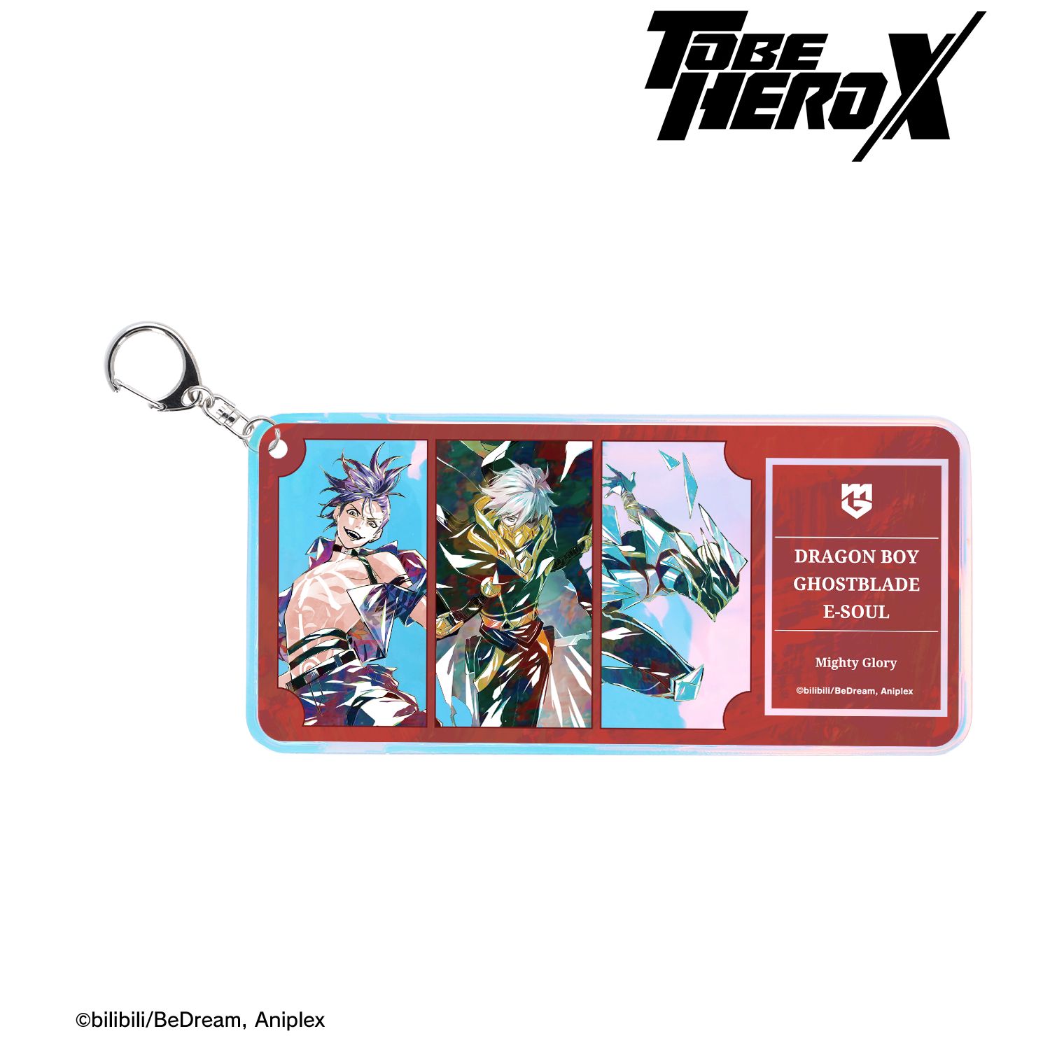アニメ「TO BE HERO X」 マイティグローリー Ani-Art オーロラチケットホルダー 画像 2 | AniSmile